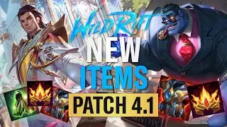 THESE NEW ITEMS WILL BREAK THE GAME | Patch 4.1 PREVIEW | RiftGuides | WildRift