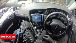 Volkswagen Golf 2014 &ndash; Head Unit Removal Step-by-Step | Easy DIY Car Stereo Guide