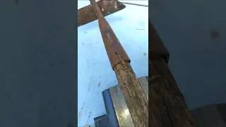 Уникальная техника изготовления рукоятки мотыги, которую вы, вероятно, никогда раньше не видели #diy