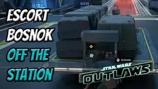 Escort Bosnok off the Station - False Flag Quest | Star Wars Outlaws