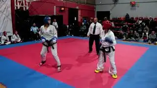 Taekwon-do Super Fight, Lucha por equipos femenino adultos.