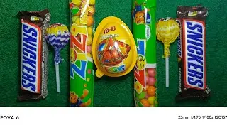 Sweets Candy ASMR Satisfying Video ASMR Lollipops, Candy and Chocolate, Gummy Candy Cutting Video