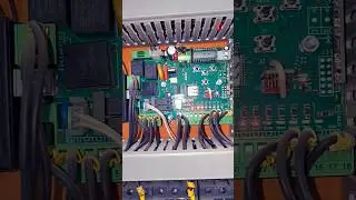 Hydraulic bollard barrier controller,#industrialelectrician #electrician #electrical #voltage #short