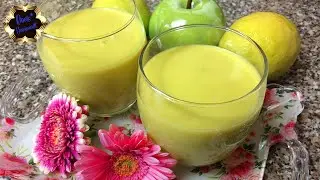 Obst Smoothie selber machen mit  WENIGEN Zutaten &  in UNTER 5 MINUTEN🍹🍹