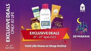Eid Exclusive Deals - Only at Life
