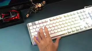 MageGee Keyboard and mouse combo - White Color #keyboard #rgbkeyboard #gaming