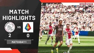 Ajax - Telstar | 2-0 | Highlights | Eredivisie 2025-26 | ajax telstar