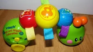 Vtech roll and wiggle caterpillar .VTech Baby Roll and Sing Caterpillar toy review