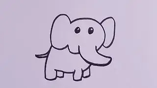 How to draw an elephant | kids hindi stories |  Draw some dreams
