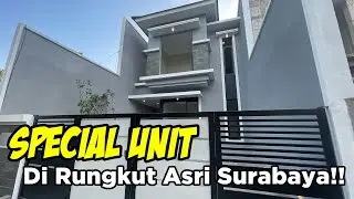 Rumah Istimewa Gaya Minimalis Moderen di Rungkut Asri, Surabaya Timur!