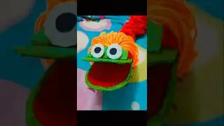 DIY Puppet Making ✨ Easy Handmade Papet 🧵🎨 #WasteToBest #diy #ytshorts #shortvideo