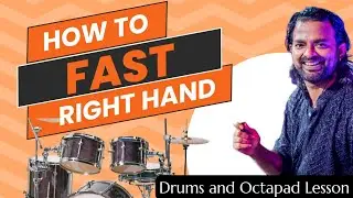 Free Drums Lesson - How to Fast Right Hand