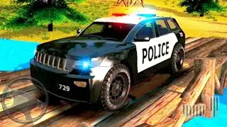Police Car Driving - Offroad 4X4 car - Police Chase Car Games Simulator