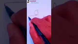 Simple one line art tutorial #shorts