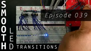 Smooth LED Transitions on a PIC Microcontroller in Assembler Episode 039