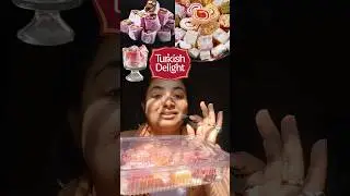 TURKISH DELIGHT trying every flavour #trending #viral #views #shortvideos #shorts #subscribe #food