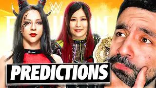 WWE EVOLUTION 2025 MATCH PREDICTIONS