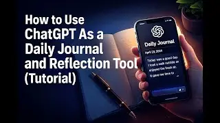 How to Use ChatGPT As a Daily Journal and Reflection Tool (Tutorial)