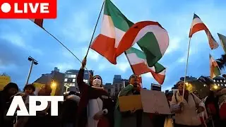 Watch LIVE | Mourners Hold Funeral Procession Outside Tehran University for Victims of Iran Unrest