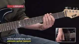 Learn To Play Marilyn Manson - Guitar Lessons With Danny Gill Licklibrary