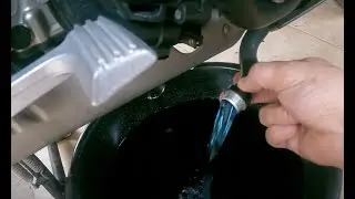 BMW K1600 GT - Coolant flush out and refill