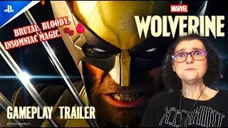 Marvel&rsquo;s Wolverine &ndash; геймплейный трейлер для PS5 РЕАКЦИЯ 🐾🩸 | Жестокий, жестокий и непревзойденны...