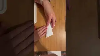 Folding a rectangle on the diagonal