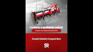 Enxada Rotativa Compost Barn - Qualidade garantida no manejo da cama