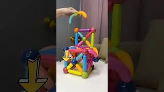 Brainy Kids Magnetic Stick &ndash; Smart Play for Smart Kids! 🧠✨ #FunLearning #toys  #creativeideas #24