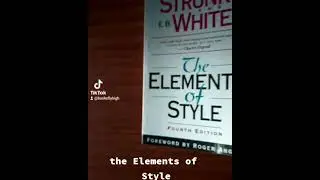 Book recommendation - The Elements of Style