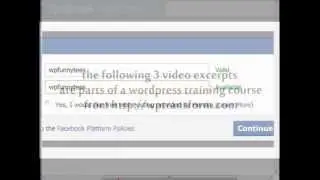 wordpress facebook integration