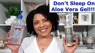 WASH N' GO ON TYPE 4 NATURAL HAIR // DE Moisturizing Hair Lotion and Aloe Vera Gel // NaturalRaeRae
