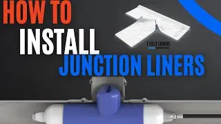 How to install junction liners #plumbing #pipelining #drainagepipe #cipp #drain #plumber #resin