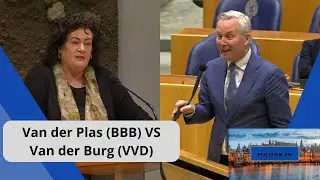 Van der Plas (BBB) VS VVD'er: 