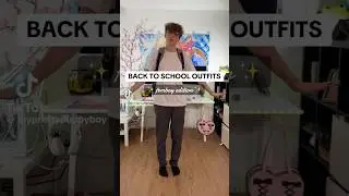 Back To School Outfits (Femboy Edition) #goviral #femboy #school #shorts