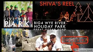 Camping for 1st time | BIG4  Wye River Holiday Park | phantom falls | Live  wire park | lorn Beach |