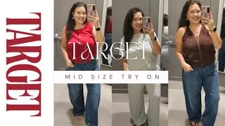✨ Target Mid Size Try-On Haul | New Fall Fashion Finds You&rsquo;ll Love! 🍂