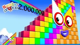 Learn Numbers with Numberblocks Cube Adventure Step Squad 272 to 272 Million | Fun Math for Kids! 🚀