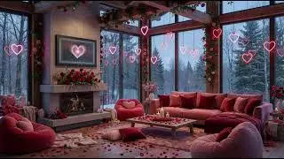 Valentine&rsquo;s Cozy Fireplace Ambience 💖 (3 Hours) | Winter Relaxation for Reading & Study