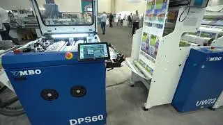 MBO Roll Fed SVC Letterfold Finishing w/ Dynamic Perf & Score @ PU 2019, Printed on Canon ProStream