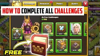 How to Complete Active Challenges in Coc | How to Complete Active Challenges in Gold Pass