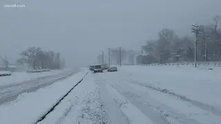 'Stay in the house' | Winter weather impacting roads across the DMV