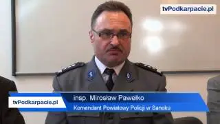 Bezpieczniej w 2012! Nowe wyzwania przed sanocką policją