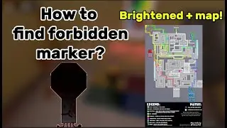 How to find FORBIDDEN MARKER (brightened + map) | Roblox find the markers