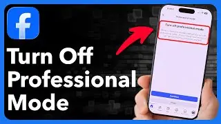 How To Turn Off Professional Mode On Facebook
