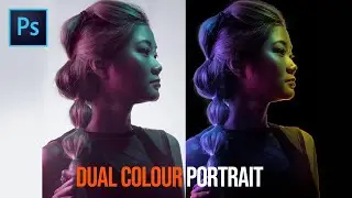 How To Make Dual Colour Portrait In 4 Minute  | GFX STORM