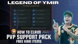 LEGEND OF YMIR: NEW UPDATE HOW TO CLAIM PVP SUPPORT PACK TUTORIAL!(TAGALOG)
