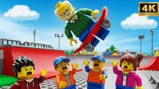 LEGO City Skate Park: Dziadek robi salto w tył! 👴🛹