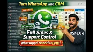 KMS WhatsApp CRM Extension Tutorial | Complete WhatsApp CRM Setup