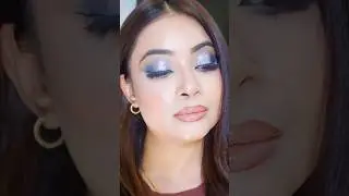 ADD GLITTERS & SEE THE MAGIC #youtubeshorts #makeuptutorial #glittermakeup #eyes #glittereyeshadow